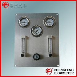 LZB-4DK-2-M-RA-8-P glass tube flowmeter purge set [CHENGFENG FLOWMETER]  permanent flow valve high accuracy stainless steel panel good quality